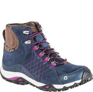 Like new Oboz Sapphire Mid Waterproof Hiking Boots Women's 9 in Huckleberry